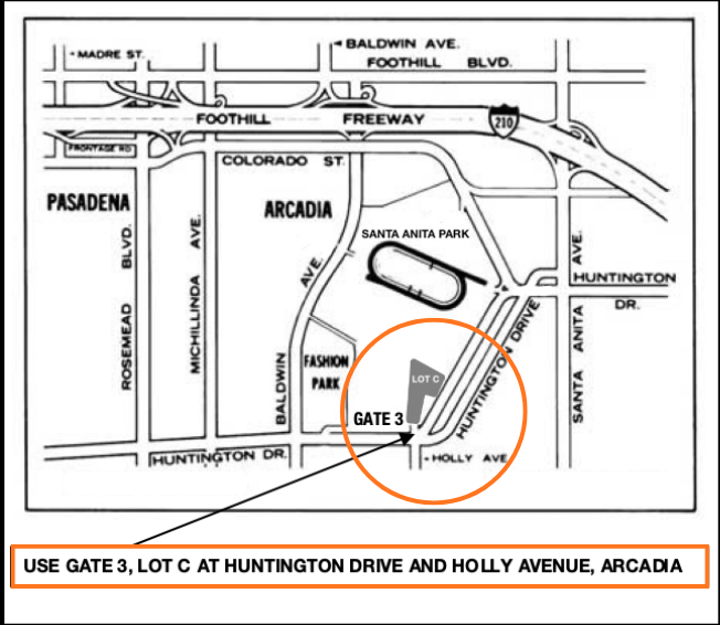 Map Gate 3 Lot C
